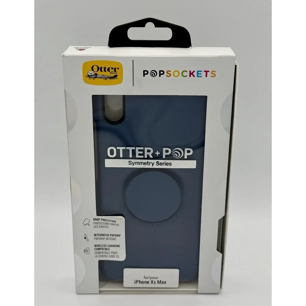 Otter + Pop Symmetry Series Case Apple iPhone XS MAX Navy Blue Otterbox